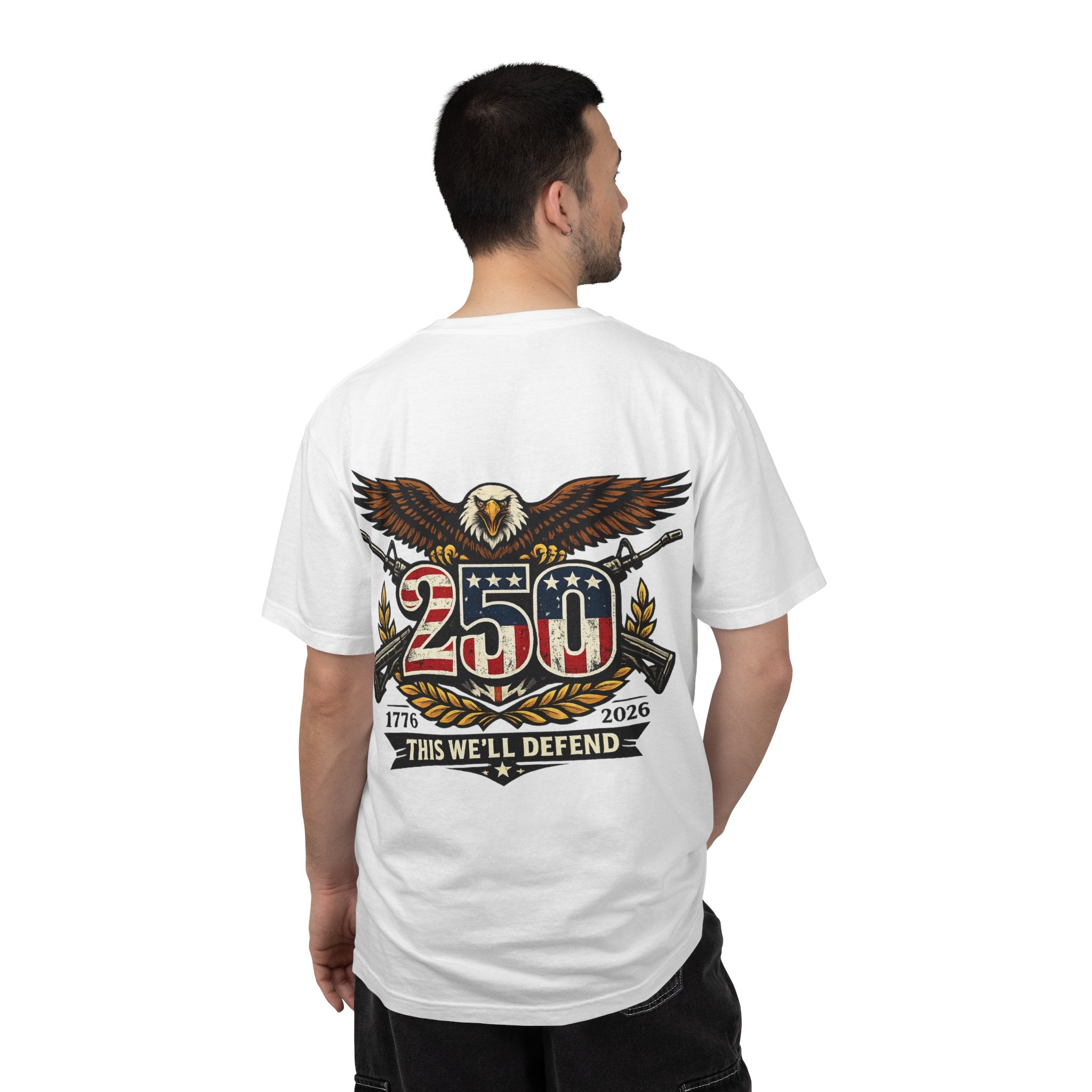 American Eagle 250 Patriot T-shirt | 1776-2026 This We'll Defend