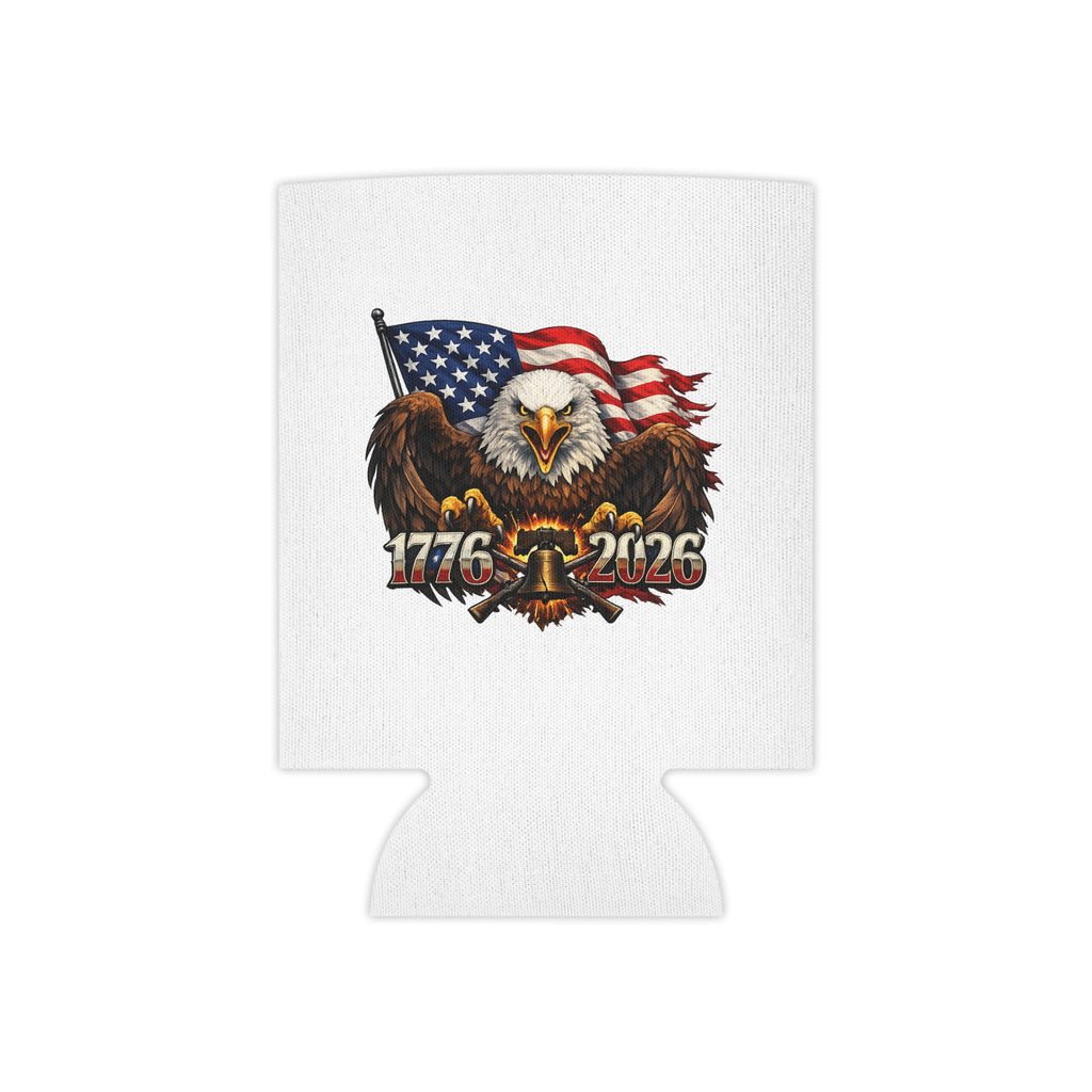 American Eagle Can Cooler – Patriotic 250th Anniversary Drink Koozie