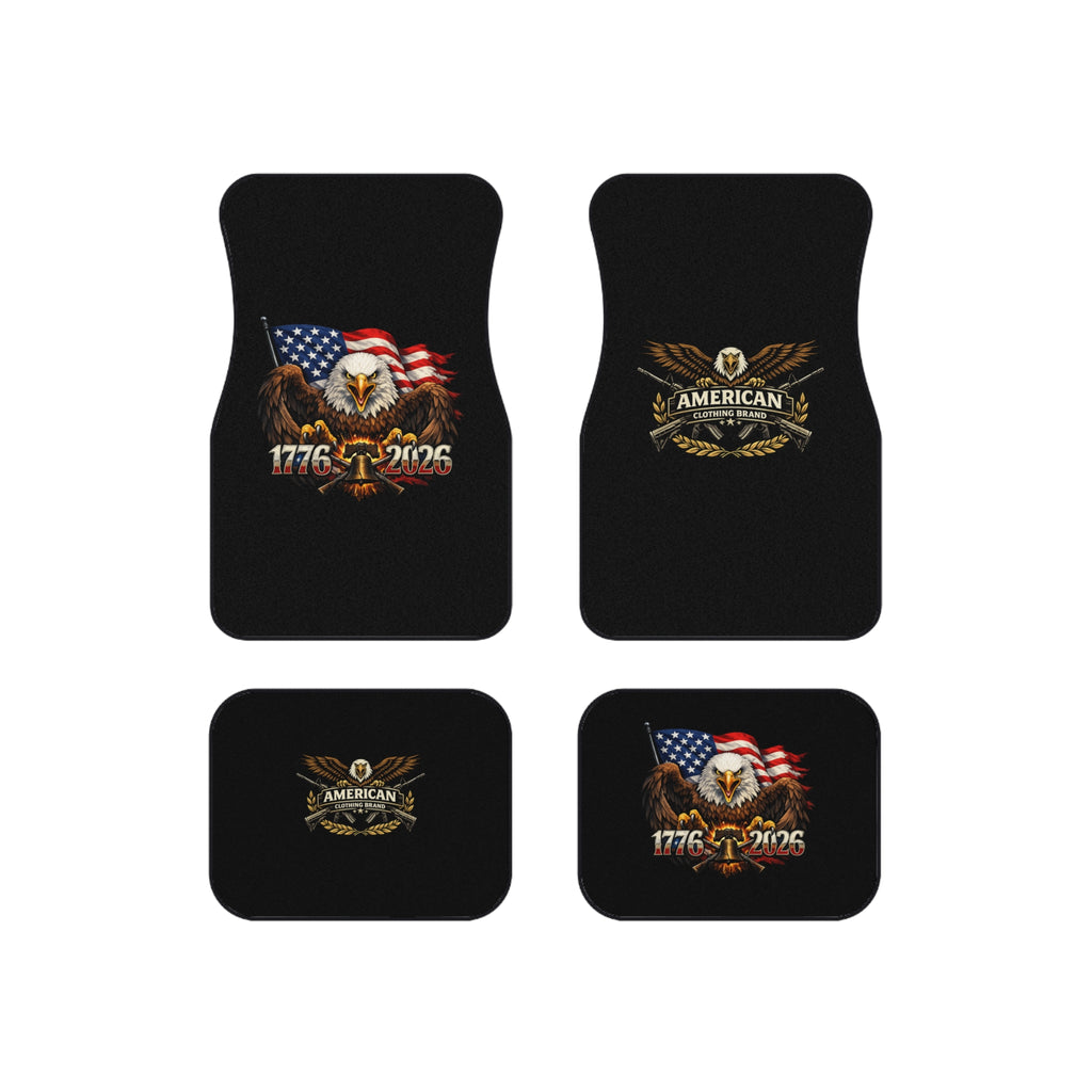 America 250th Anniversary Eagle Car Mats (Set of 4)