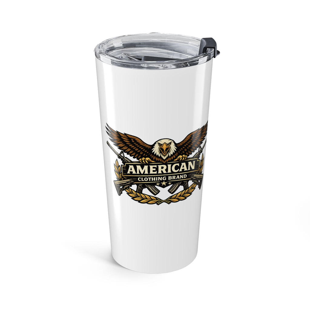 20oz Military Eagle Crest Tumbler – Insulated Travel Cup
