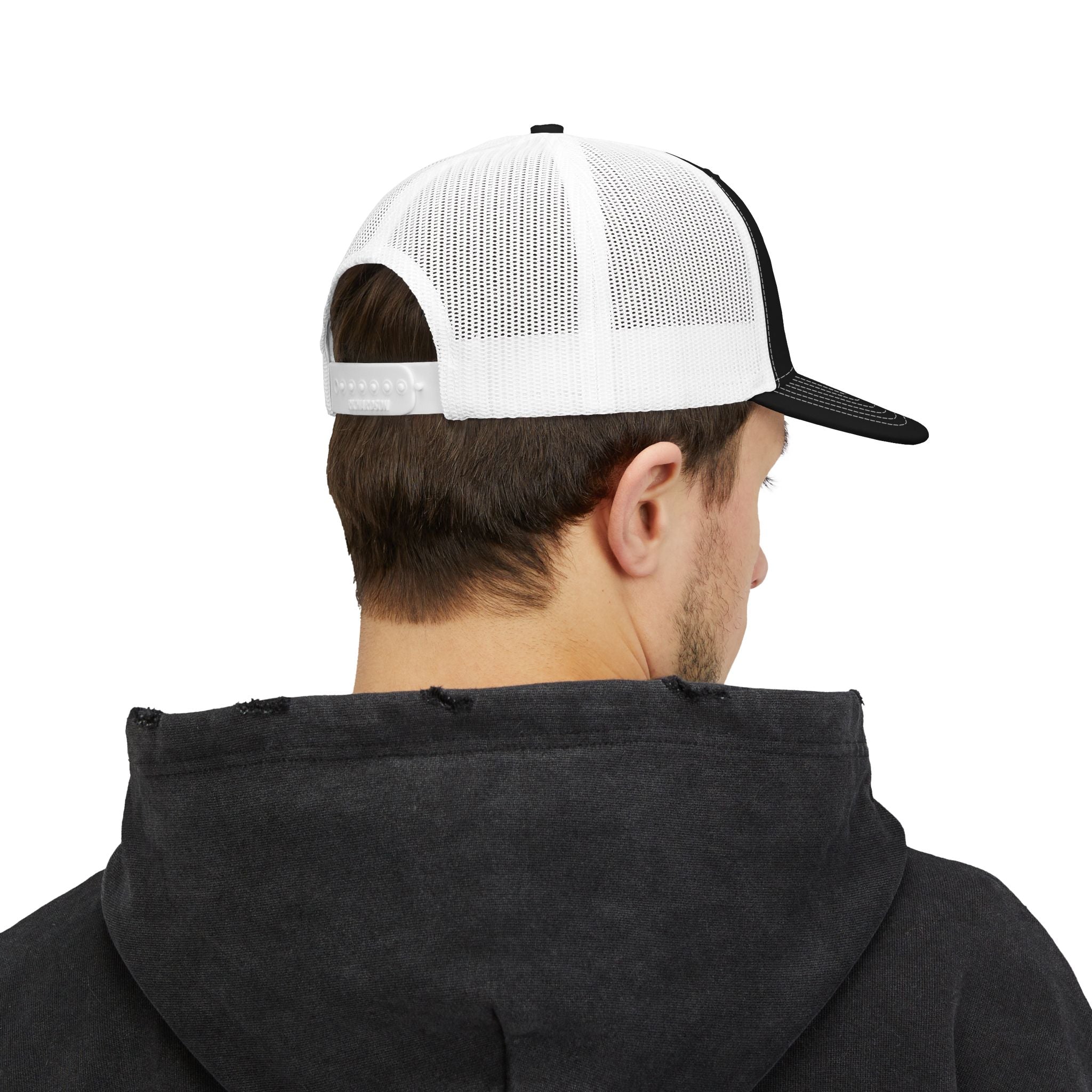 American Eagle Trucker Cap – Patriotic Snapback Mesh Hat